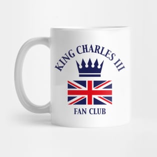 King Charles 3rd – Fan Club (Fan Art / Navy) Mug